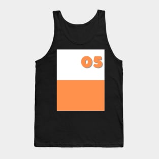 5 number Tank Top